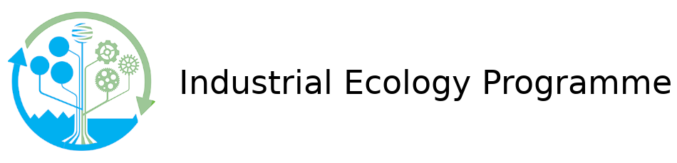 picture:logo Industrial ecology programme
